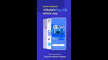 Voyon Folks HRMS Mobile App :: Leave Request