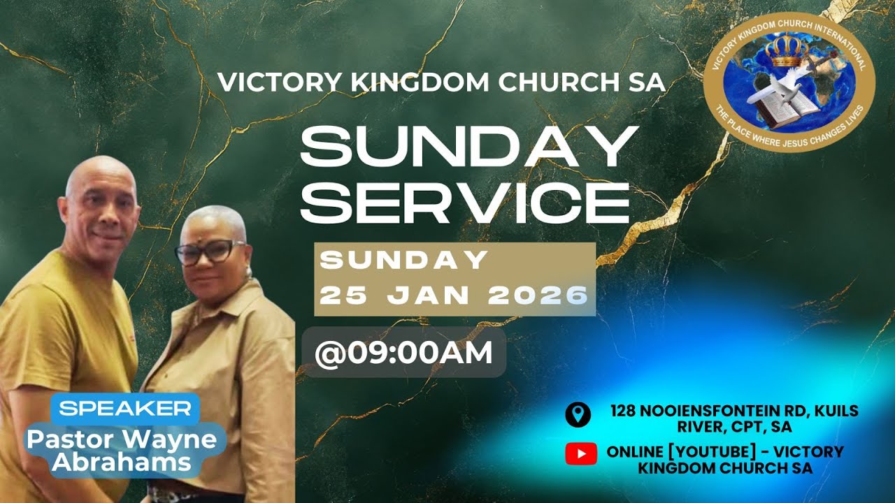 WE ARE LIVE ! WELCOME TO OUR SUNDAY SERVICE LIVE @ Victory Kingdom ...
