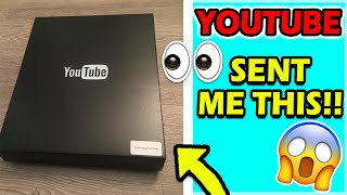 Unboxing My Silver Plaque From Youtube Youtube Sent Me This Box?? Youtube Creator Awards