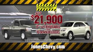 The Construction Reduction Sales Event at Jones Chevrolet Serving Columbia, SC