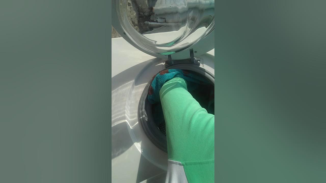 Pitsos 6kg 600rpm washing machine jump!!!! YouTube
