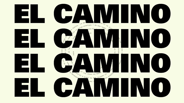 DELLAFUENTE - El camino (ft. Ralphie Choo, rusowsky) (Visualizer)