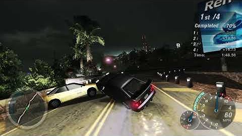 NFSU2 Insane Crashes and Funny Moments