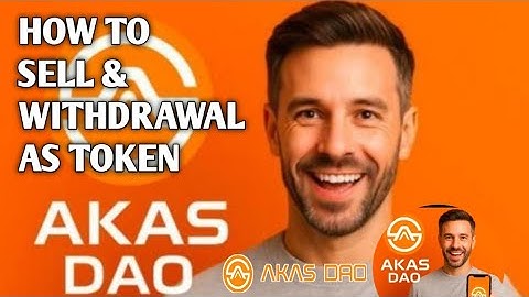 How to withdraw as token (as token kaise withdrawal kore) akas dao withdrawal & buy sell prosess 
