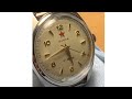 Merkur Red Army Mechanical Watch - Amazing Value