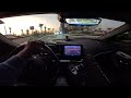 POV DRIVE: 2025 CORVETTE C8 NIGHT CRUISE TO BURGERFI (ASMR)