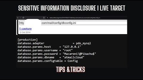 🚨Sensitive Information Disclosure - Live Bug Hunting PoC!🚨