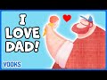 Dad appreciation stories for kids  animated read aloud kids book  vooks narrated storybooks