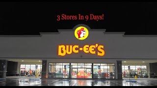 BUCEE'S  3 Stores in 9 days!! (Warner Robins, Daytona Beach, St. Augustine)