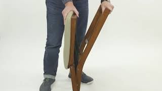 MECO's  Stakmore ~  Chair  Setting Up and Folding