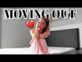 Moving out of my First Year Flat 😢 || Ellie Louise