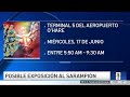Alertan por posible exposición de sarampión en un terminal del Aeropuerto de O'Hare