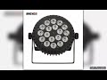 SHEHDS Aluminum alloy LED Flat Par 18x12W18x18W Lighting DMX512 for DJ Disco Stage Lighting Smart U