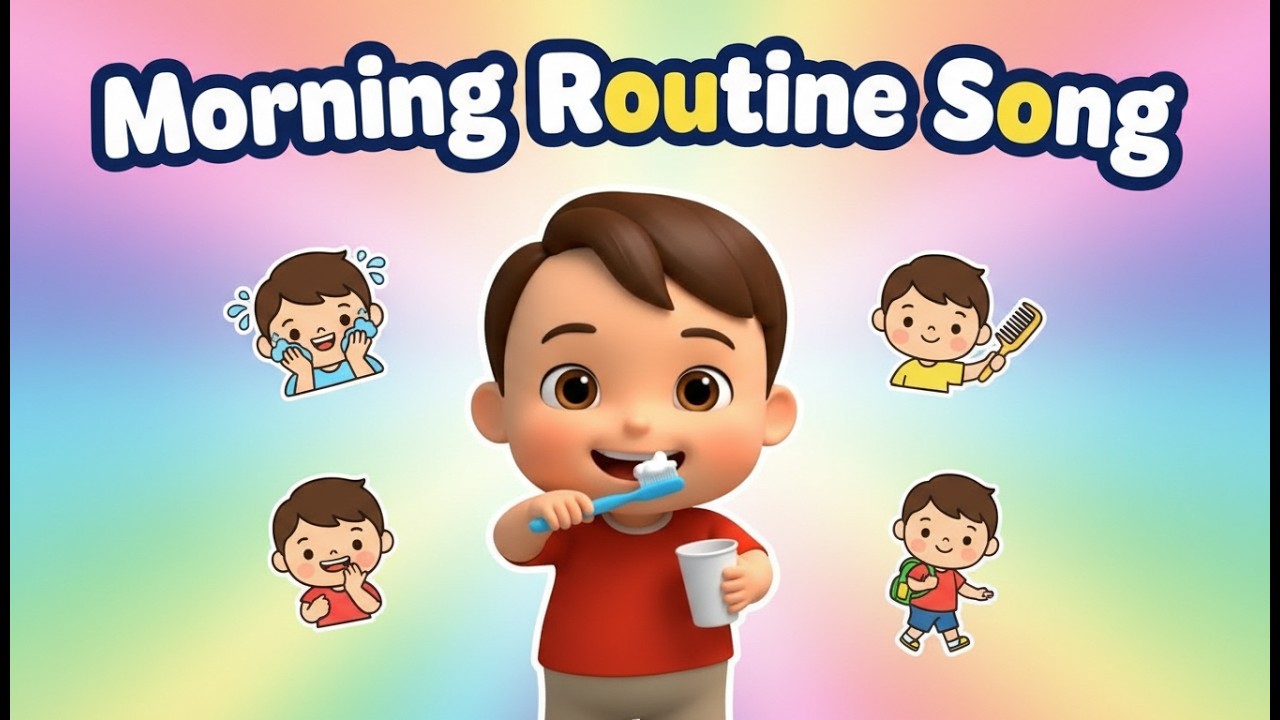 Вот так мы гуляем! Утренняя веселая песенка! Детские стишки для дошкольников.