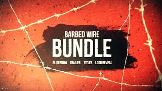 Barbed Wire Bundle After Effects Template Net Worth