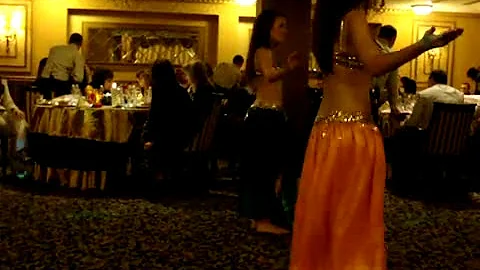 Belly dance battle - duet Emira part 1