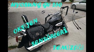 HYOSUNG GV 250 OKSİJEN SENSÖRLERİ TEMİZLİĞİ