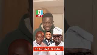 No Automatic Ticket To Apc Lawmakers. Decamp Gone Wrong