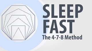 HOW TO FALL ASLEEP FAST  The  478 guided breathing meditation method, 1Hour Version