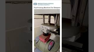 Pad Printing Machine for Sleeper #meditek #panindia #delivery #yshorts #footwear #manufacturers
