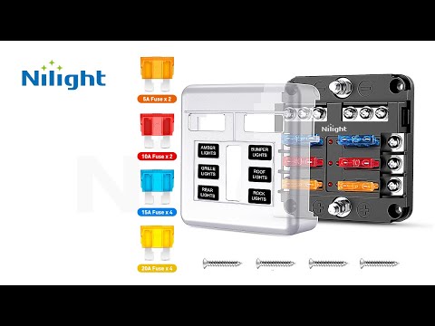 6 Way Blade Fuse Block