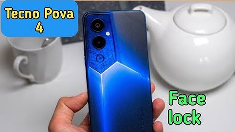 Face Lock Setup In Tecno Pova 4, How To Set Face Lock In Tecno Pova 4, Face Lock Kaise Lagaen