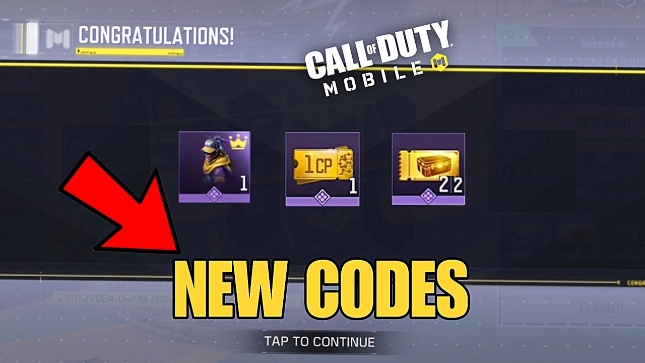 *NEW CODES* CALL OF DUTY MOBILE REDEEM CODES 2024 AUGUST | COD MOBILE ...