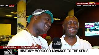 History: Morocco advance to the semis