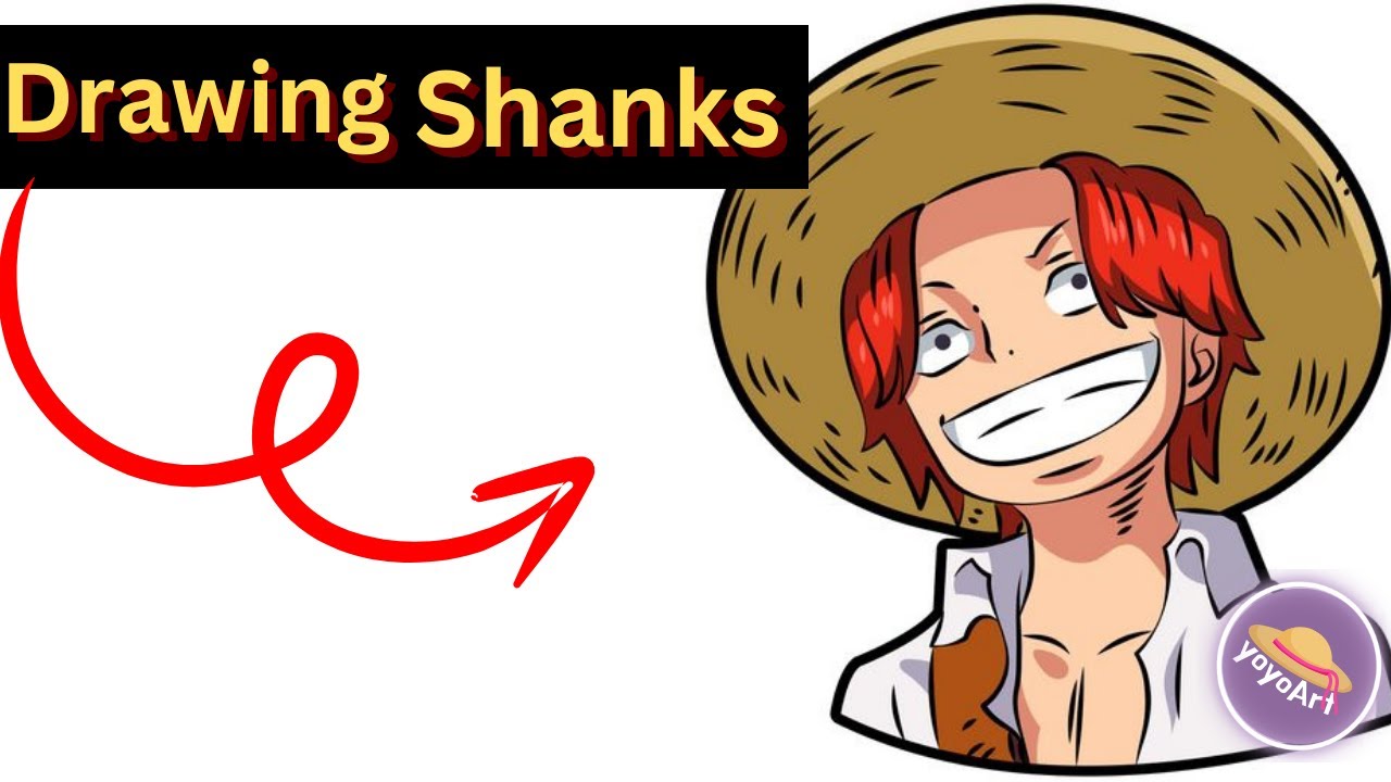 How to Draw Shanks from One Piece | drawing | one piece - YouTube