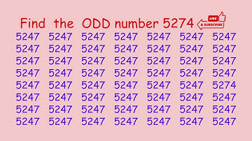 can you find 5274 in 5 seconds? #wordpuzzlegame #game #mathematics #mindbendingquiz #puzzle