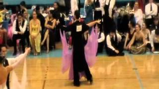 Tufts Ballroom Competition 2012 - Silver Quickstep quarter final
