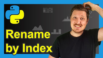 Rename Column of pandas DataFrame by Index in Python (Example) | Change Name | rename() Function