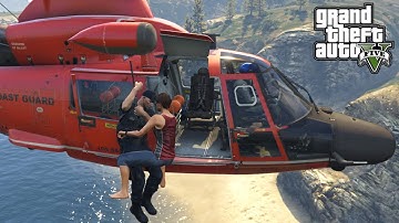 GTA 5 COASTAL CALLOUTS LSPDFR (United States Coast Guard Mod Gameplay)