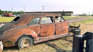 We Are FINALLY Done Prepping The Antique Studebaker Salvage Yard Cars For The Crusher