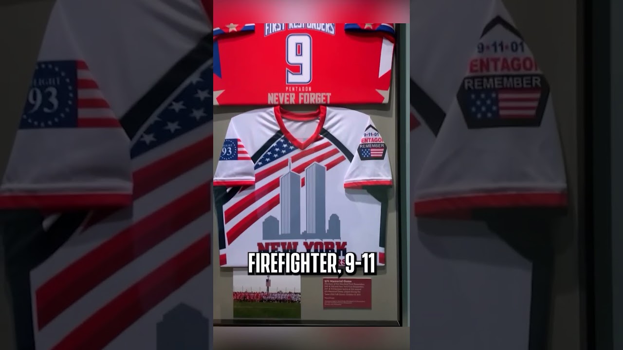 A piece of steel from Ground Zero resides at USA Lacrosse HQ #lacrosse