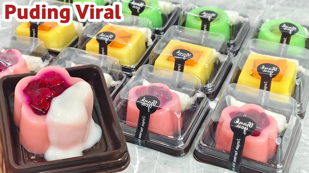 LAGI VIRAL, PANTAS LARIS‼️PUDING BUAH KEKINIAN YANG MENARIK UNTUK DIJUAL. USAHA DI CFD, ANEKA PUDING