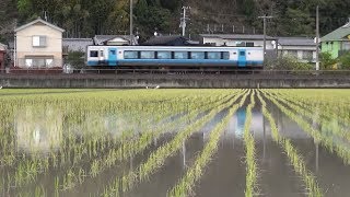 【シュールな光景】 2000系1両回送列車 ＠土佐一宮付近