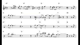 Chris Rea   And You My Love  Bb Trumpet or Tenor Sax Play Along