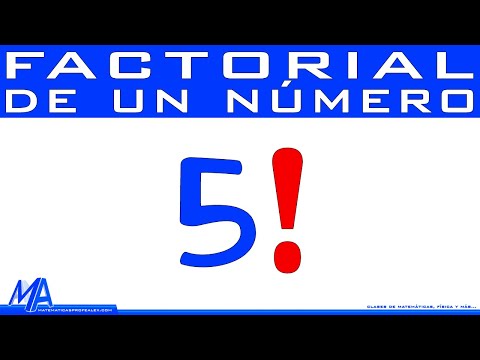 Video: Cómo Encontrar El Factorial De Un Número