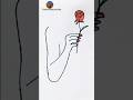Love hand drawing -- Drawing for girls #trending #handdrawing #shorts #easydrawing