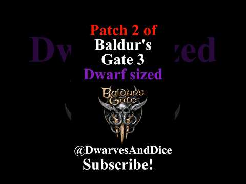 Patch 2 Baldur’s