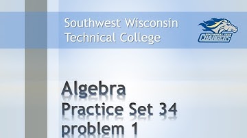 Math Review - Algebra Chapter Practice Set 34 Problem 1 "Solving Compound Interest Problems"