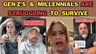 GEN Z'S AND MILLENNIALS ARE CRYING OUT, THEY CAN'T AFFORD LIVING, EVERYTHING IS EXPENSIVE