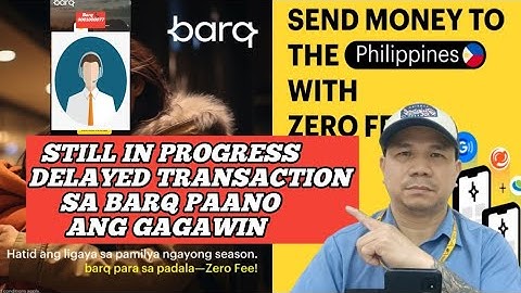 Barq International Transfer Problem, Transaction Still In Progress