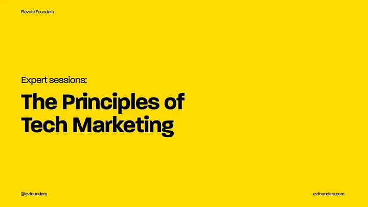 The principles of tech marketing with Julia Payne ...