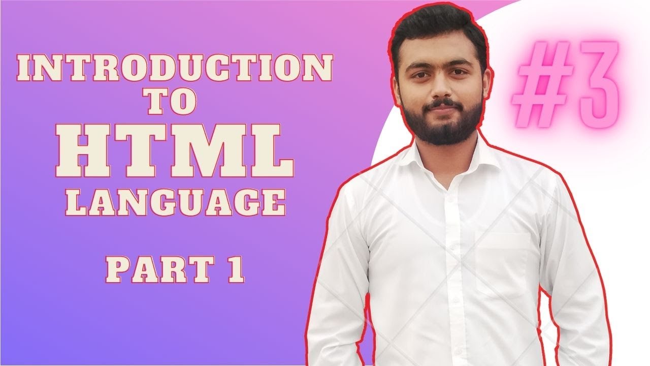Introduction to HTML for website development Part 1 - YouTube