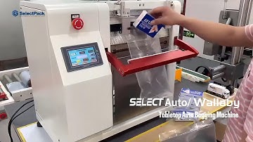 SelectAuto/Wallaby Auto Bagger for Medicine Boxes | Pharma Packaging | SLP-DS02A/03A | SelectPack