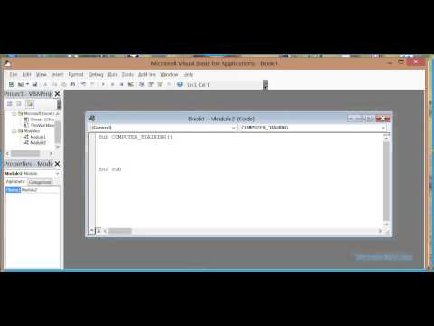 Microsoft Excel- Macron with simple VBA