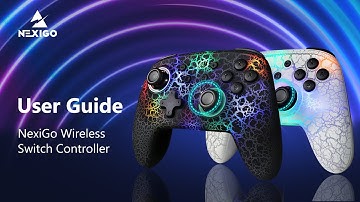 NexiGo Wireless Controller for Switch/Switch Lite/OLED, Controllers for Nintendo Switch, Instruction