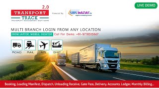 Transport & Logistics Software Free Demo online, Excel Export-Import, TMS Accounting ERP in India screenshot 5